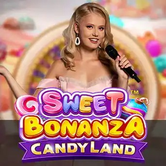 Sweet Bonanza CandyLand logo by Pragmatic Play Magius