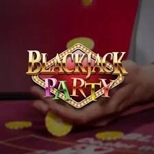 Blackjack Party slot visual from Evolution available on magius.org.gr