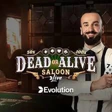 Dead or Alive: Saloon by Evolution, showcased at magius.org.gr – game logo