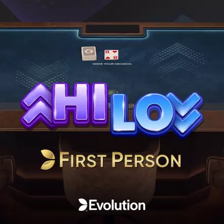 Play the First Person Hi Lo slot by Evolution on Magius
