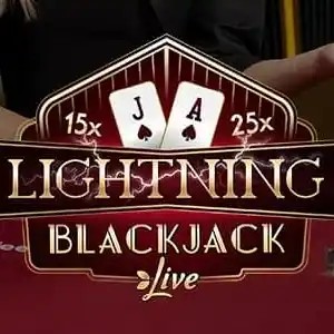 Lightning Blackjack logo by Evolution at Magius