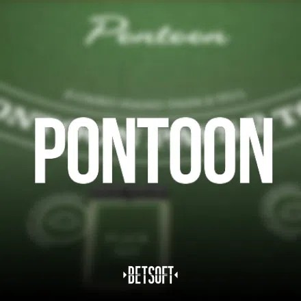 Pontoon slot logo by Betsoft Gaming at Magius