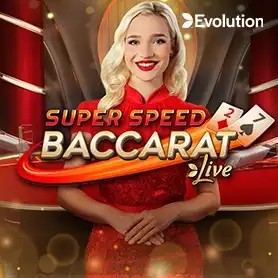 Play the Super Speed Baccarat slot by Evolution on Magius