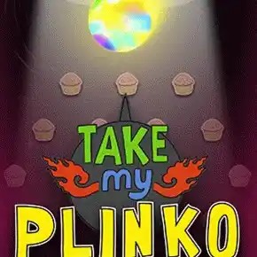 Take My Plinko slot logo by Turbo Games at Magius